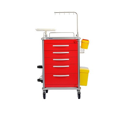 EMERGENCY MEDICINE TROLLEY